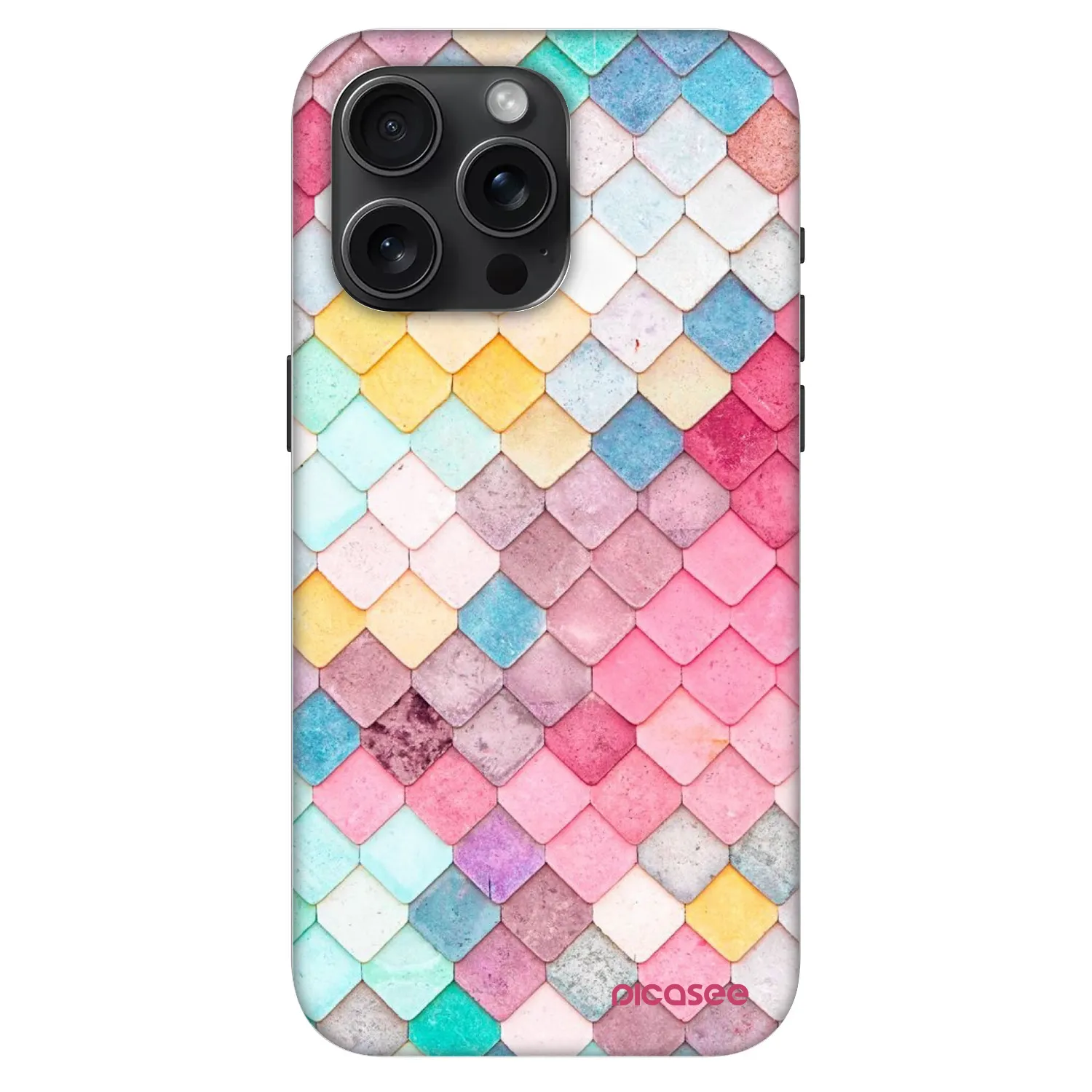 Picasee Fashion Case MagSafe Apple iPhone 15 Pro Max - Colorful roof