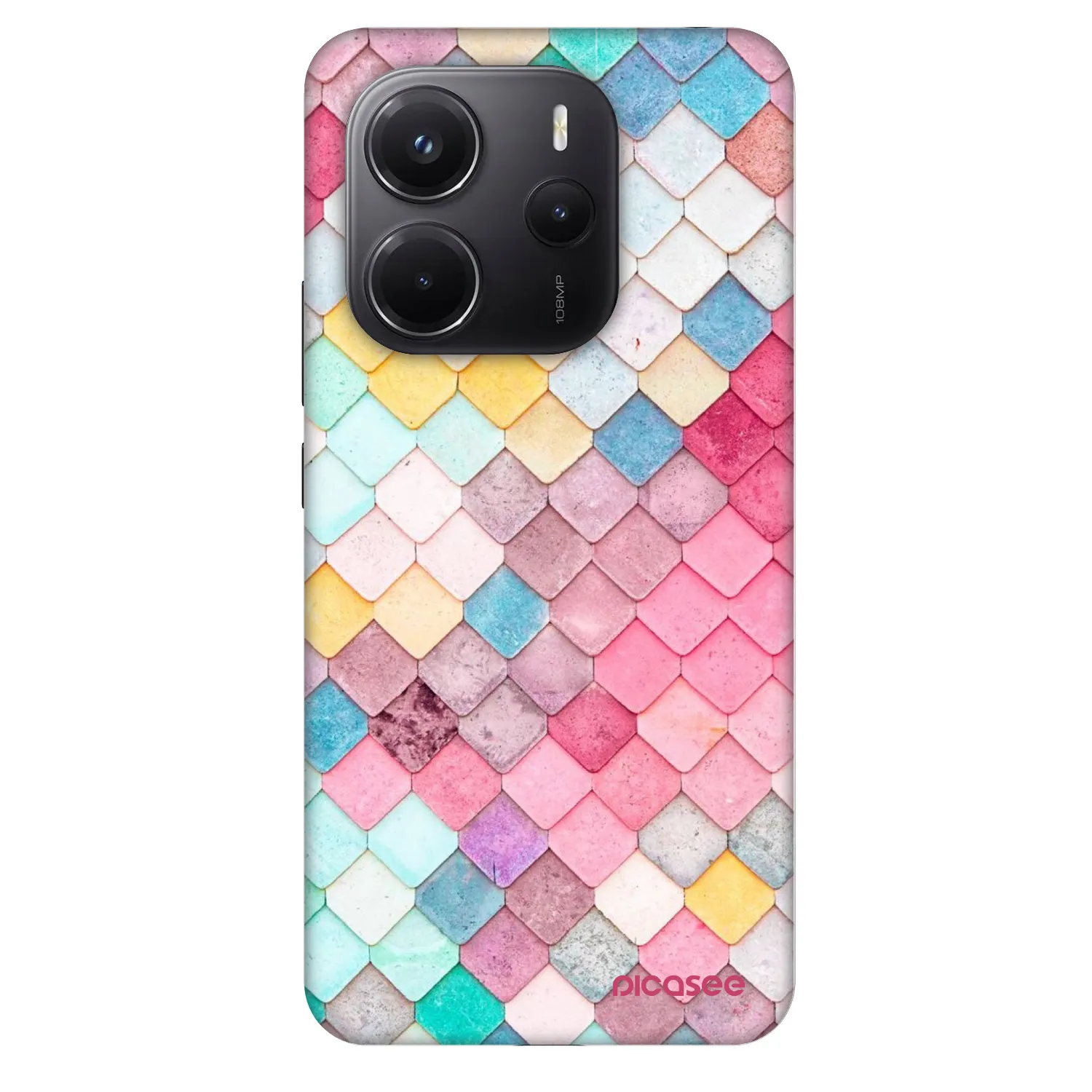 Picasee Fashion Case Xiaomi Redmi Note 14 4G - Colorful roof