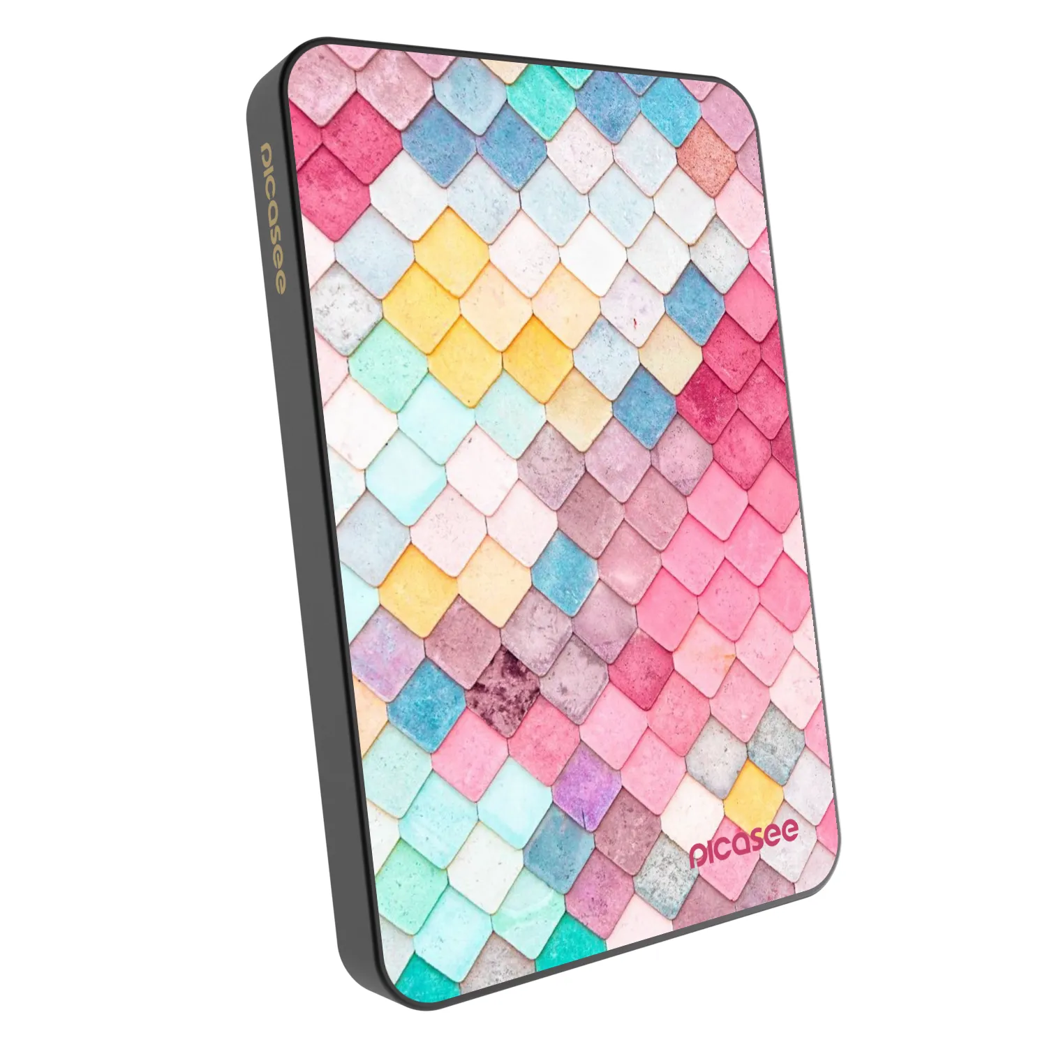 Picasee Powerbank MagSafe 5 000 mAh Szürke - Colorful roof