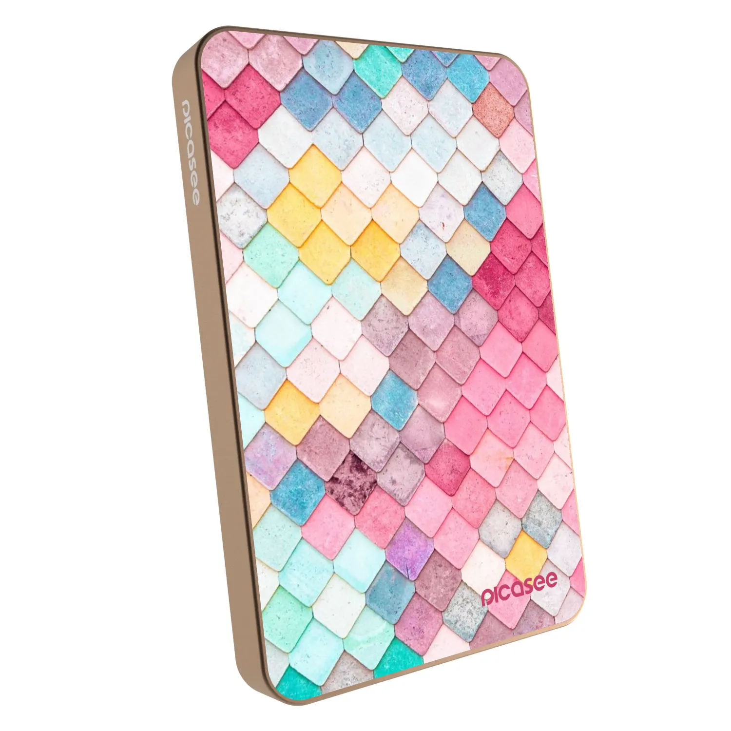 Picasee Powerbank MagSafe 5 000 mAh Aranysárga - Colorful roof