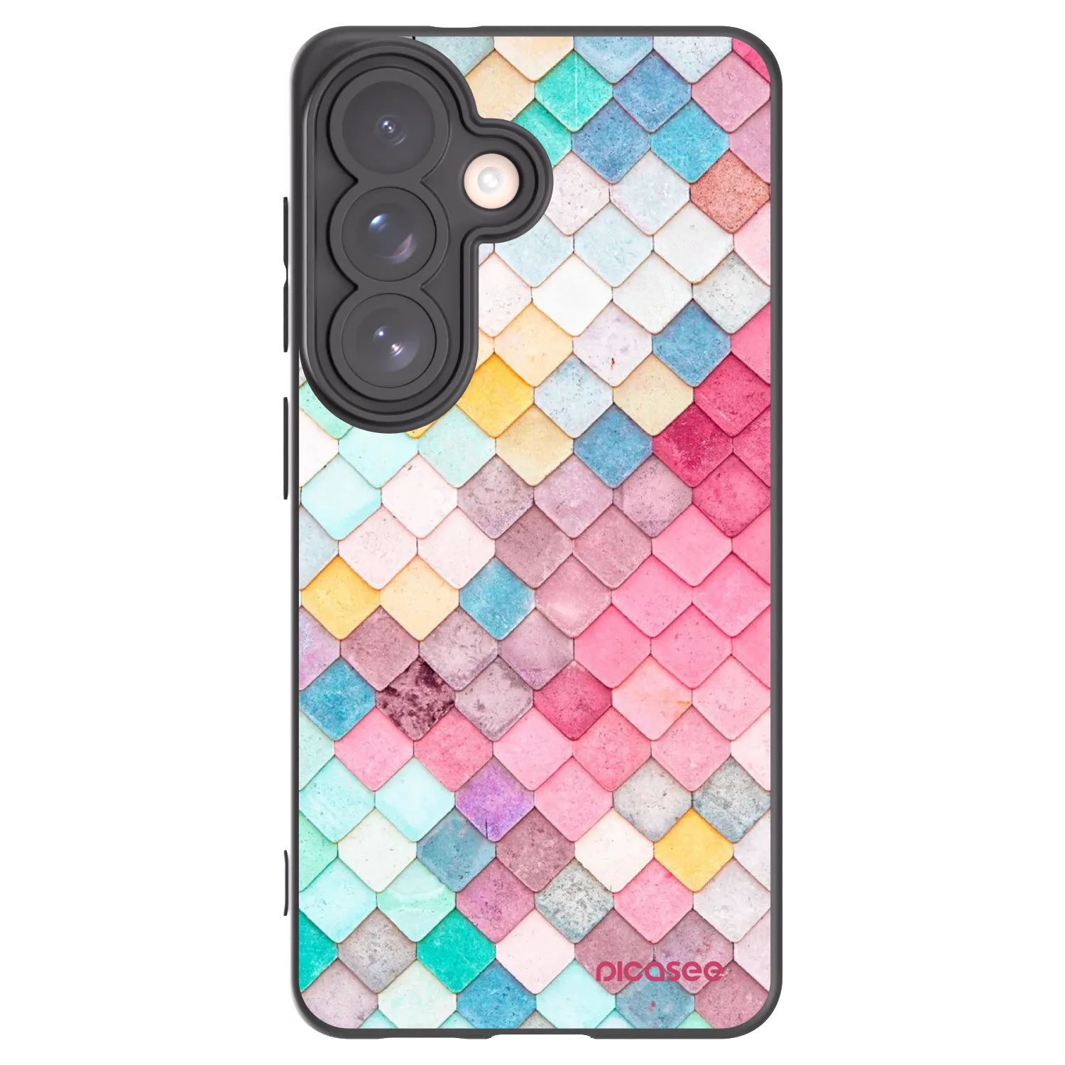 Picasee fekete szilikon tok az alábbi mobiltelefonokra Samsung Galaxy S26 - Colorful roof
