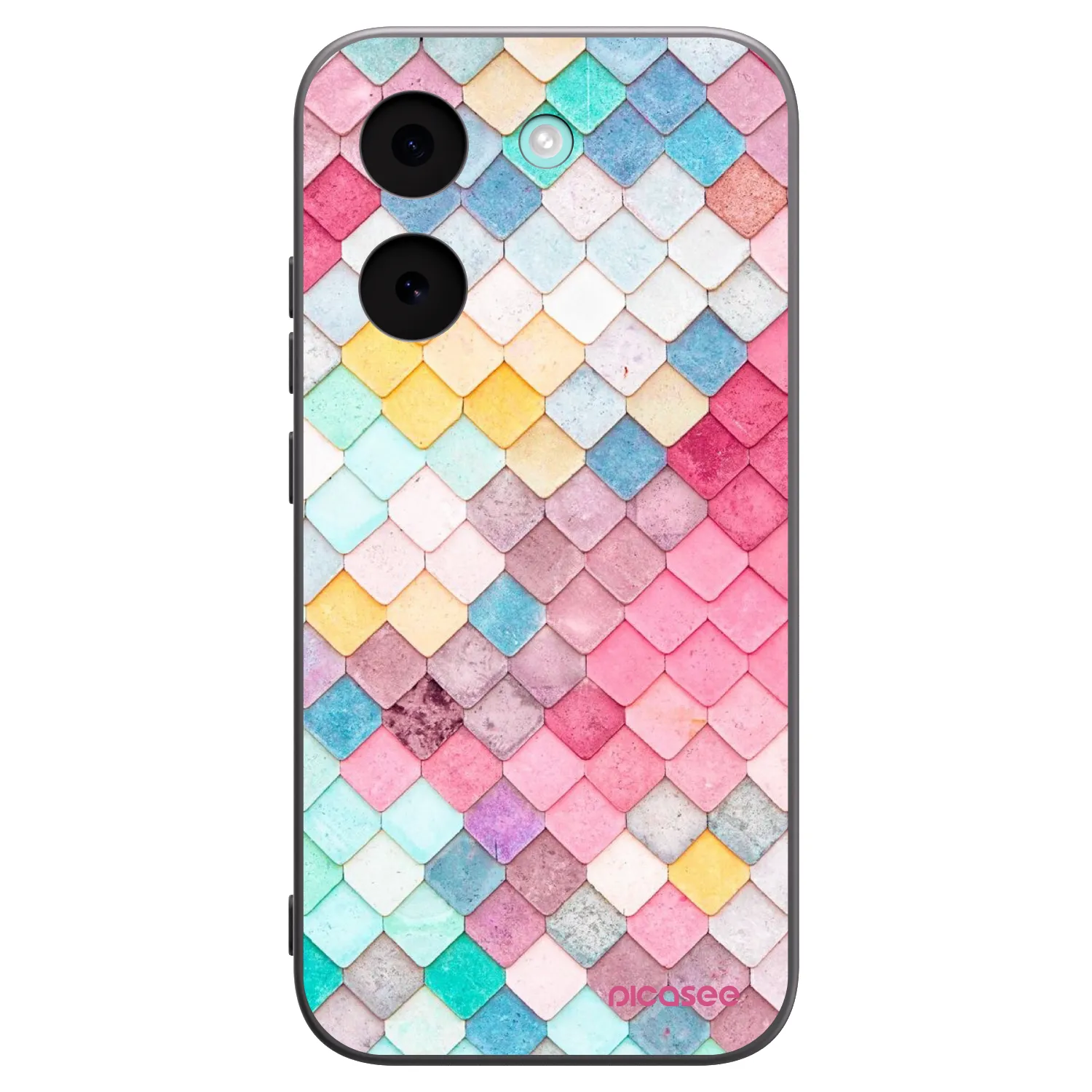 Picasee fekete szilikon tok az alábbi mobiltelefonokra Xiaomi Poco X8 Pro - Colorful roof