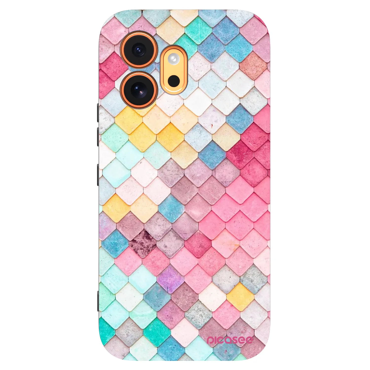 Picasee fekete szilikon tok az alábbi mobiltelefonokra Honor 600 - Colorful roof