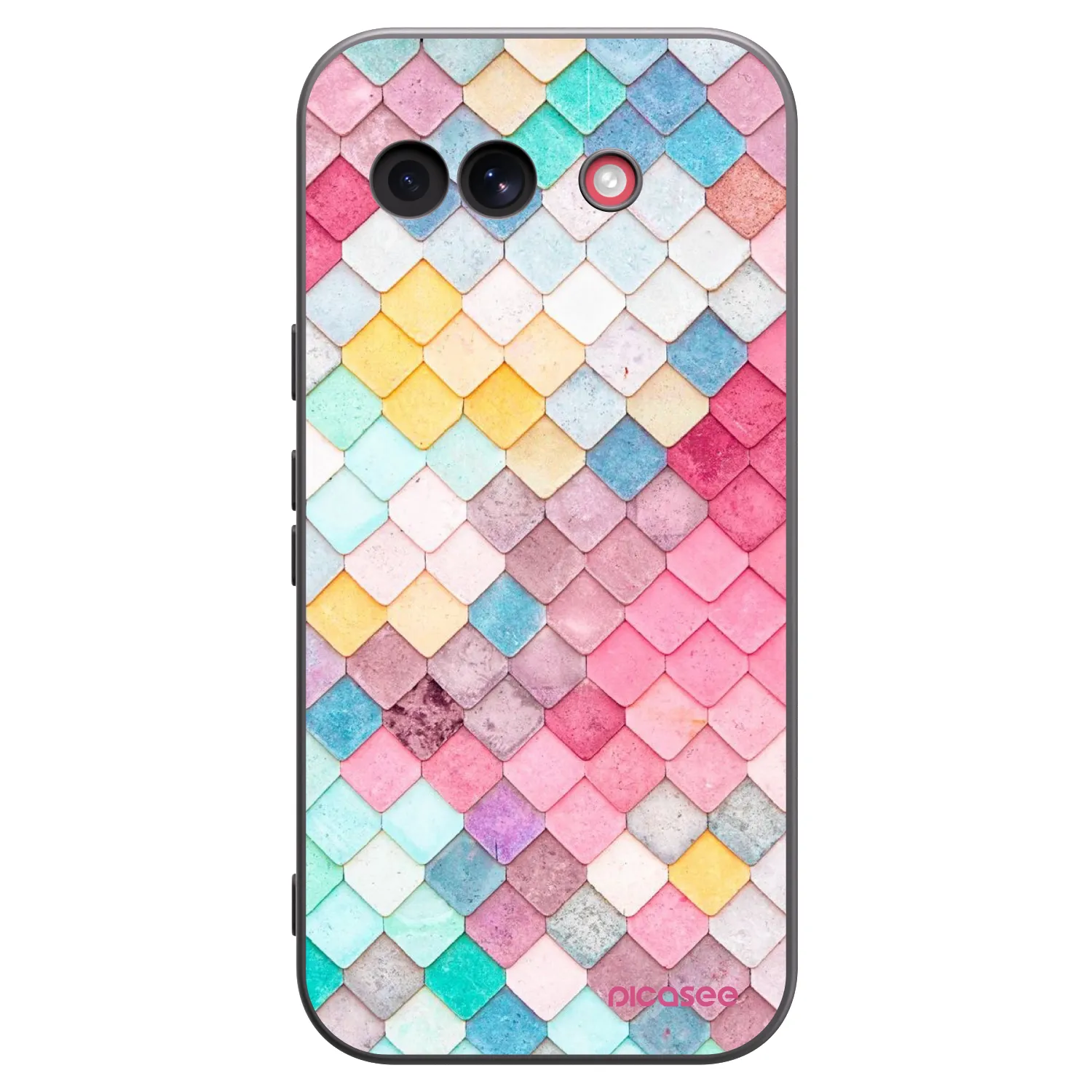 Picasee fekete szilikon tok az alábbi mobiltelefonokra Google Pixel 10a - Colorful roof