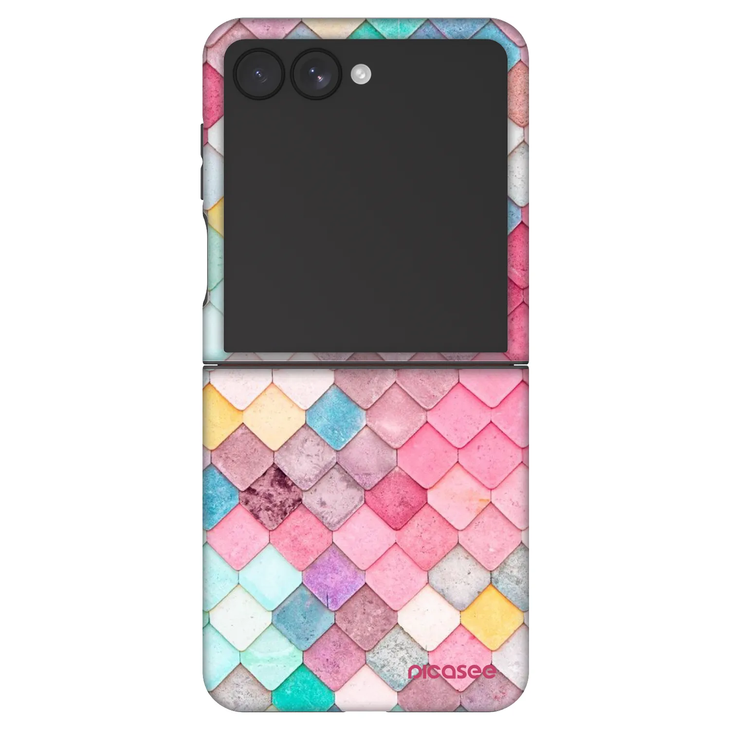 Picasee Fashion Case Samsung Galaxy Z Flip7 5G - Colorful roof