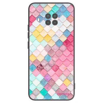 Picasee fekete szilikon tok az alábbi mobiltelefonokra Xiaomi Mi 10T Lite - Colorful roof