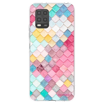 Picasee átlátszó szilikon tok az alábbi mobiltelefonokra Xiaomi Mi 10 Lite - Colorful roof