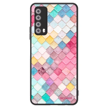 Szilikon tok erre a típusra Huawei P Smart 2021 - Colorful roof