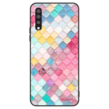 Szilikon tok erre a típusra Samsung Galaxy A70 A705F - Colorful roof