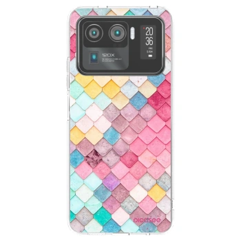 Picasee átlátszó szilikon tok az alábbi mobiltelefonokra Xiaomi Mi 11 Ultra - Colorful roof