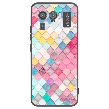 Picasee fekete szilikon tok az alábbi mobiltelefonokra Xiaomi Mi 11 Ultra - Colorful roof