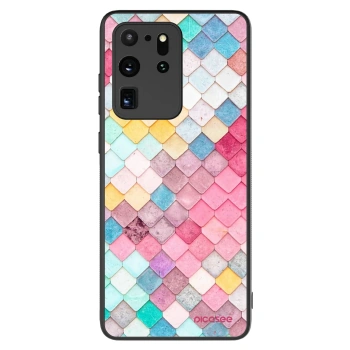 Szilikon tok erre a típusra Samsung Galaxy S20 Ultra 5G G988F - Colorful roof