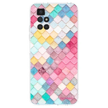 Picasee átlátszó szilikon tok az alábbi mobiltelefonokra Xiaomi Redmi 10 - Colorful roof