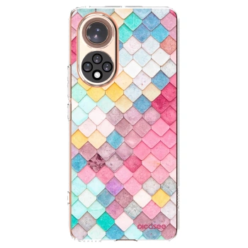 Picasee átlátszó szilikon tok az alábbi mobiltelefonokra Honor 50 5G - Colorful roof