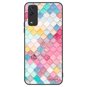 Szilikon tok erre a típusra Vivo Y11s - Colorful roof