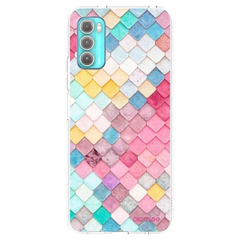 Picasee átlátszó szilikon tok az alábbi mobiltelefonokra Motorola Moto G60 - Colorful roof