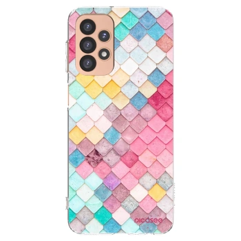 Picasee átlátszó szilikon tok az alábbi mobiltelefonokra Samsung Galaxy A23 A236B 5G - Colorful roof