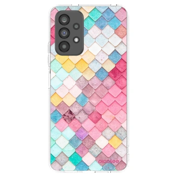 Picasee átlátszó szilikon tok az alábbi mobiltelefonokra Samsung Galaxy A73 5G - Colorful roof