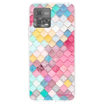 Picasee átlátszó szilikon tok az alábbi mobiltelefonokra Motorola Moto G72 - Colorful roof