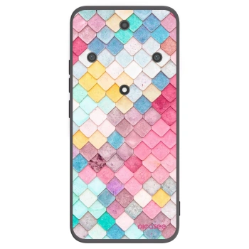 Picasee fekete szilikon tok az alábbi mobiltelefonokra Honor Magic5 Lite 5G - Colorful roof