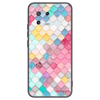 Picasee fekete szilikon tok az alábbi mobiltelefonokra Xiaomi 13 Pro - Colorful roof