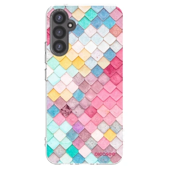 Picasee átlátszó szilikon tok az alábbi mobiltelefonokra Samsung Galaxy A34 5G A346B - Colorful roof