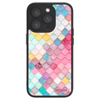 Picasee ULTIMATE CASE Apple iPhone 15 Pro - készülékre - Colorful roof