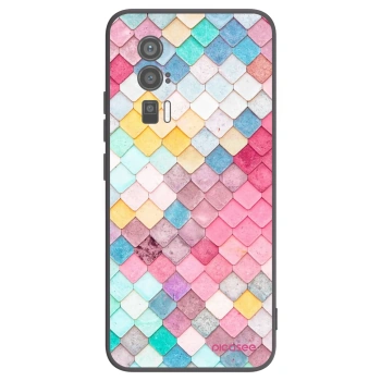 Picasee fekete szilikon tok az alábbi mobiltelefonokra Xiaomi Poco F5 Pro 5G - Colorful roof