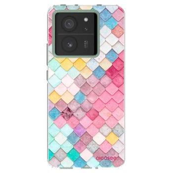 Picasee átlátszó szilikon tok az alábbi mobiltelefonokra Xiaomi 13T - Colorful roof