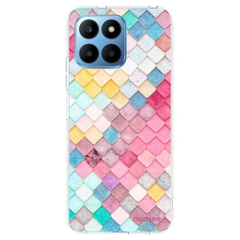 Picasee átlátszó szilikon tok az alábbi mobiltelefonokra Honor 70 Lite - Colorful roof
