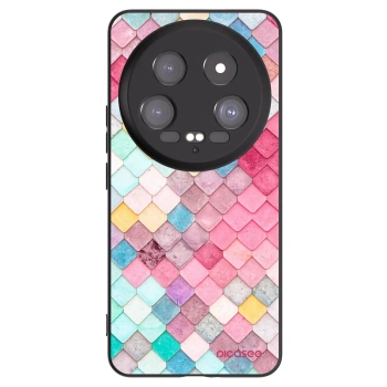 Picasee fekete szilikon tok az alábbi mobiltelefonokra Xiaomi 14 Ultra - Colorful roof