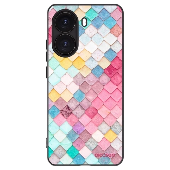 Picasee fekete szilikon tok az alábbi mobiltelefonokra Xiaomi Poco X7 Pro 5G - Colorful roof