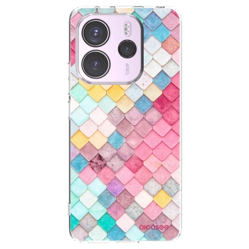 Picasee átlátszó szilikon tok az alábbi mobiltelefonokra Xiaomi Redmi Note 14 4G - Colorful roof