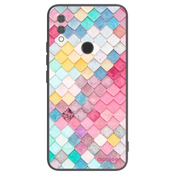 Picasee fekete szilikon tok az alábbi mobiltelefonokra Xiaomi Redmi Note 7 - Colorful roof