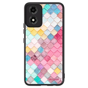 Szilikon tok erre a típusra Motorola Moto E14 - Colorful roof