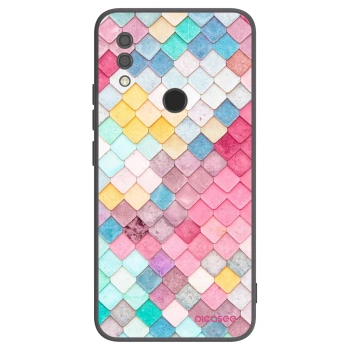 Picasee fekete szilikon tok az alábbi mobiltelefonokra Xiaomi Redmi 7 - Colorful roof