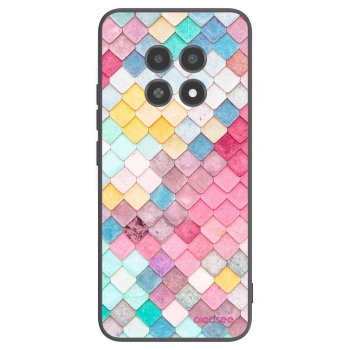 Picasee fekete szilikon tok az alábbi mobiltelefonokra Realme 12X - Colorful roof