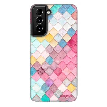 Szilikon tok erre a típusra Samsung Galaxy S21 FE 5G - Colorful roof