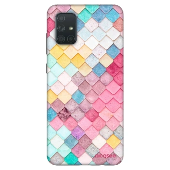 Szilikon tok erre a típusra Samsung Galaxy A71 A715F - Colorful roof