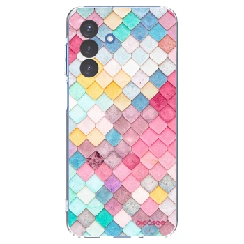 Picasee átlátszó szilikon tok az alábbi mobiltelefonokra Samsung Galaxy A17 5G - Colorful roof