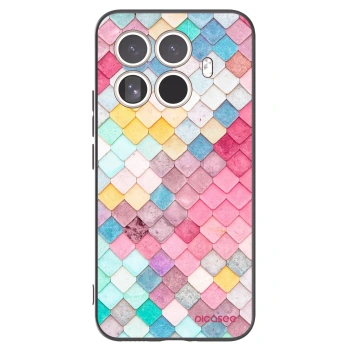 Picasee fekete szilikon tok az alábbi mobiltelefonokra Xiaomi 15T Pro - Colorful roof