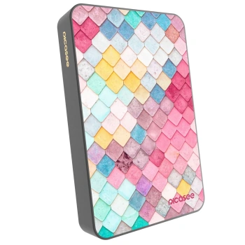 Picasee Powerbank MagSafe 10 000 mAh Szürke - Colorful roof
