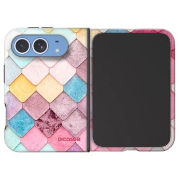 Picasee Fashion Case MagSafe Apple iPhone Duo - Colorful roof