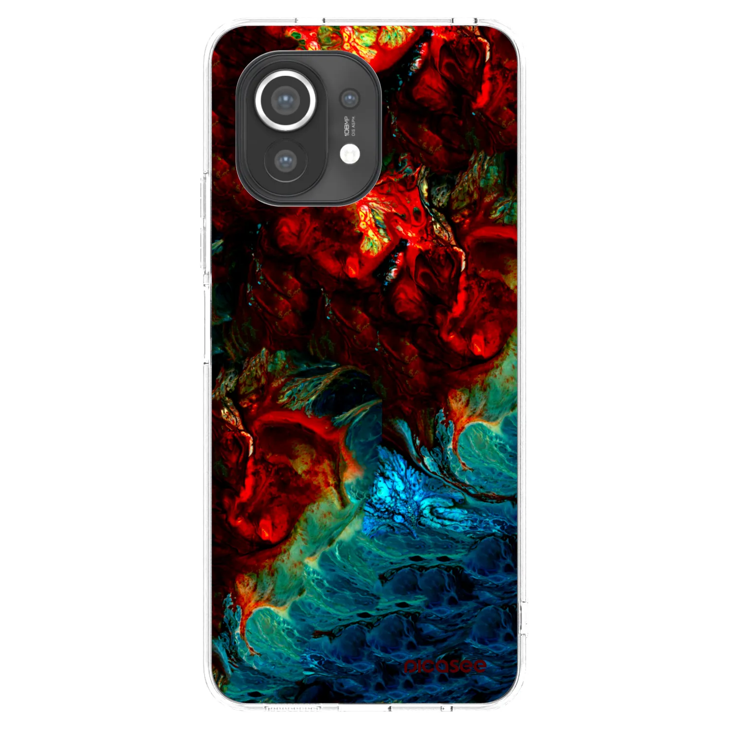 Picasee átlátszó szilikon tok az alábbi mobiltelefonokra Xiaomi Mi 11 - Universe