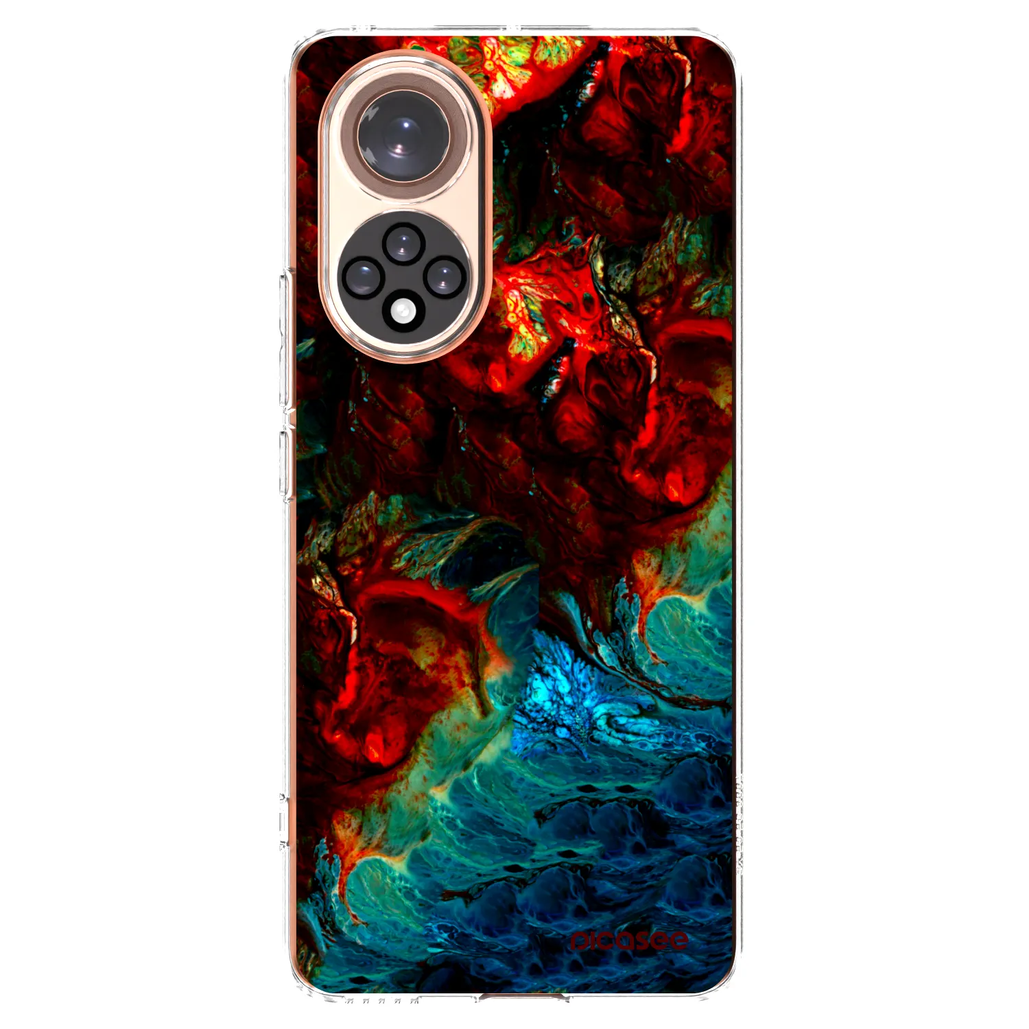 Picasee átlátszó szilikon tok az alábbi mobiltelefonokra Honor 50 5G - Universe