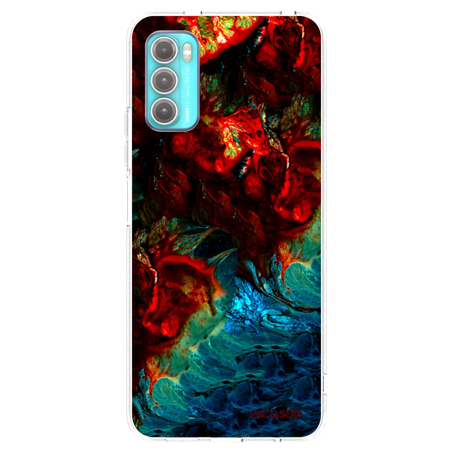 Picasee átlátszó szilikon tok az alábbi mobiltelefonokra Motorola Moto G60 - Universe