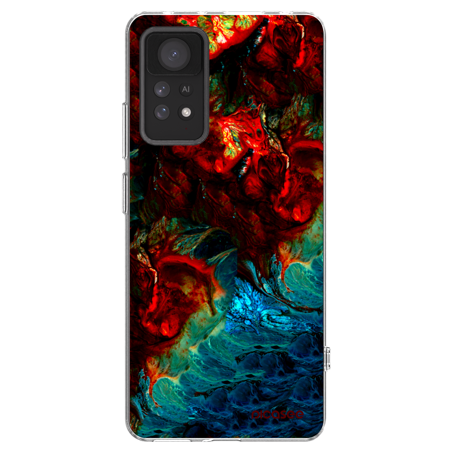 Picasee átlátszó szilikon tok az alábbi mobiltelefonokra Xiaomi Redmi Note 11 Pro 5G - Universe