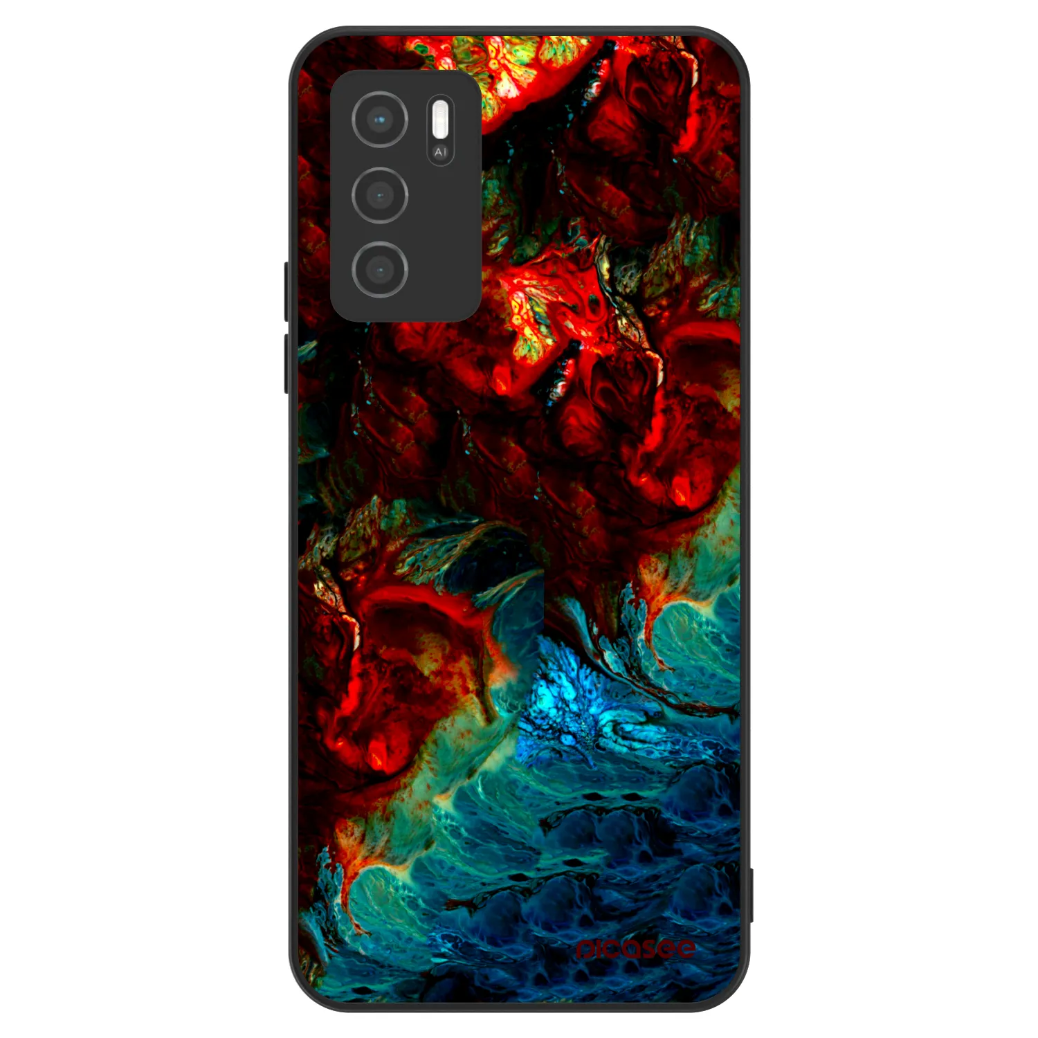 Picasee ULTIMATE CASE OPPO A16s - készülékre - Universe