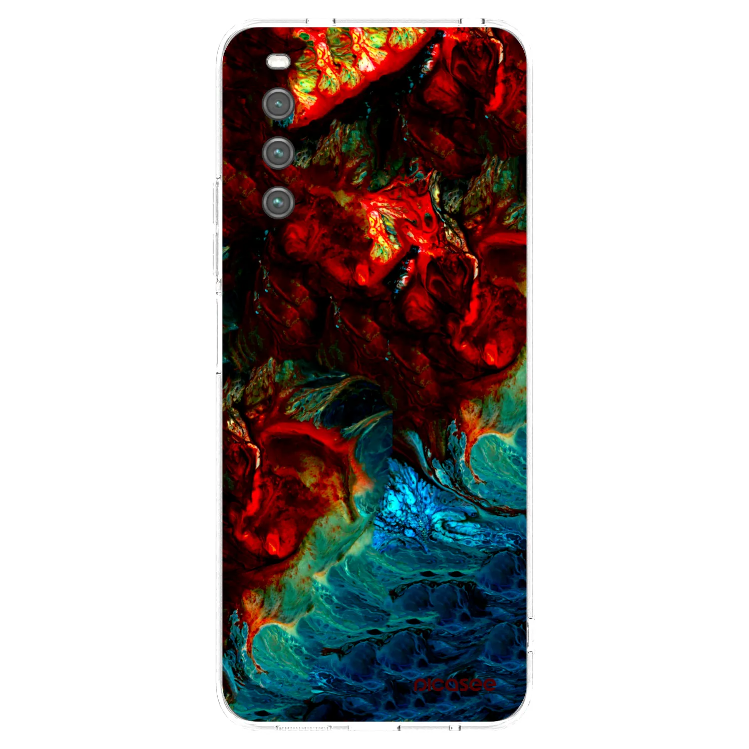 Picasee átlátszó szilikon tok az alábbi mobiltelefonokra Sony Xperia 10 IV 5G - Universe