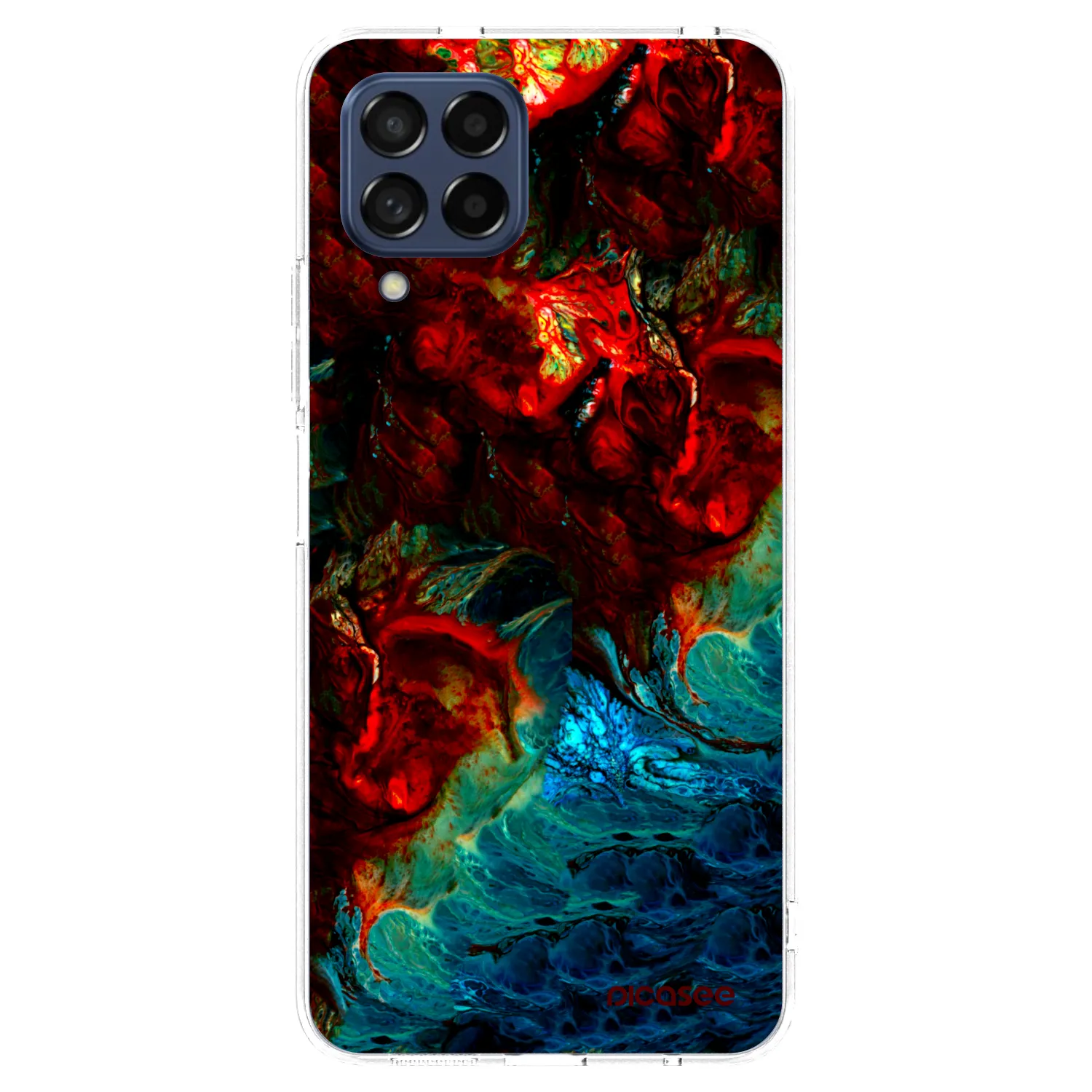 Picasee átlátszó szilikon tok az alábbi mobiltelefonokra Samsung Galaxy M53 5G - Universe